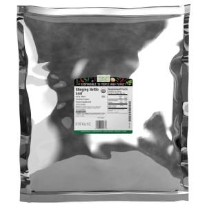 image:imageFrontier Coop Organic Stinging Nettle Leaf Cut and Sifted For Making Nettle Tea Kosher  16 Ounce Pack of 116 Ounce Pack of 1