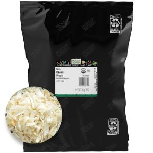 image:imageFrontier Organic Chopped Onion 1 Pound Dried amp Chopped Sweet Organic White Onion Kosher Sustainably Grown16 Ounce Pack of 1