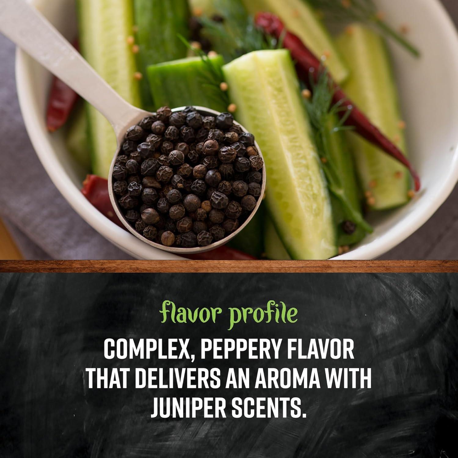 image:imageFrontier Coop Black Peppercorns Whole 1lb Bulk Bag Tellicherry Black Pepper Organic Peppercorns for Grinder Refill Cooking Pickling and More 16 Ounce Pack of 1
