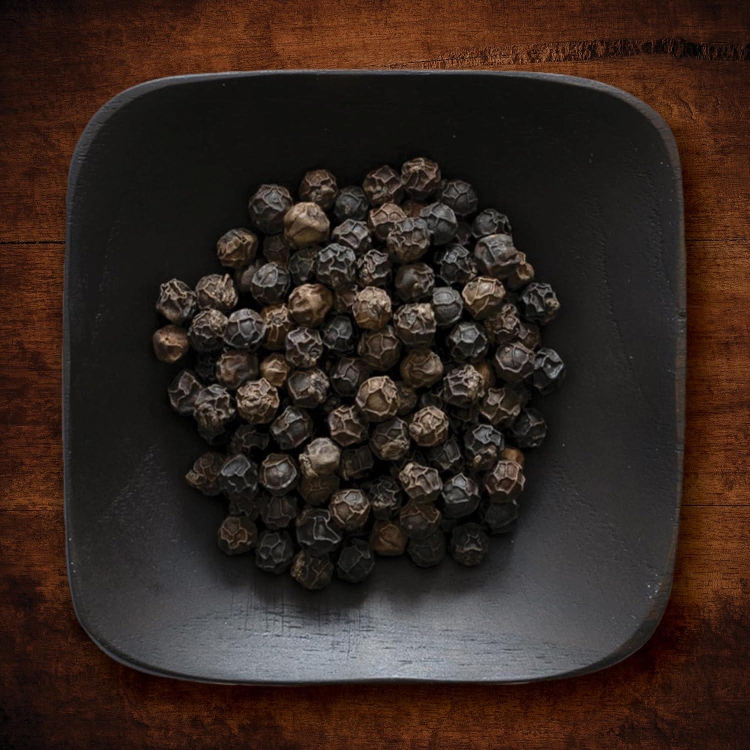 image:imageFrontier Coop Black Peppercorns Whole 1lb Bulk Bag Tellicherry Black Pepper Organic Peppercorns for Grinder Refill Cooking Pickling and More 16 Ounce Pack of 1