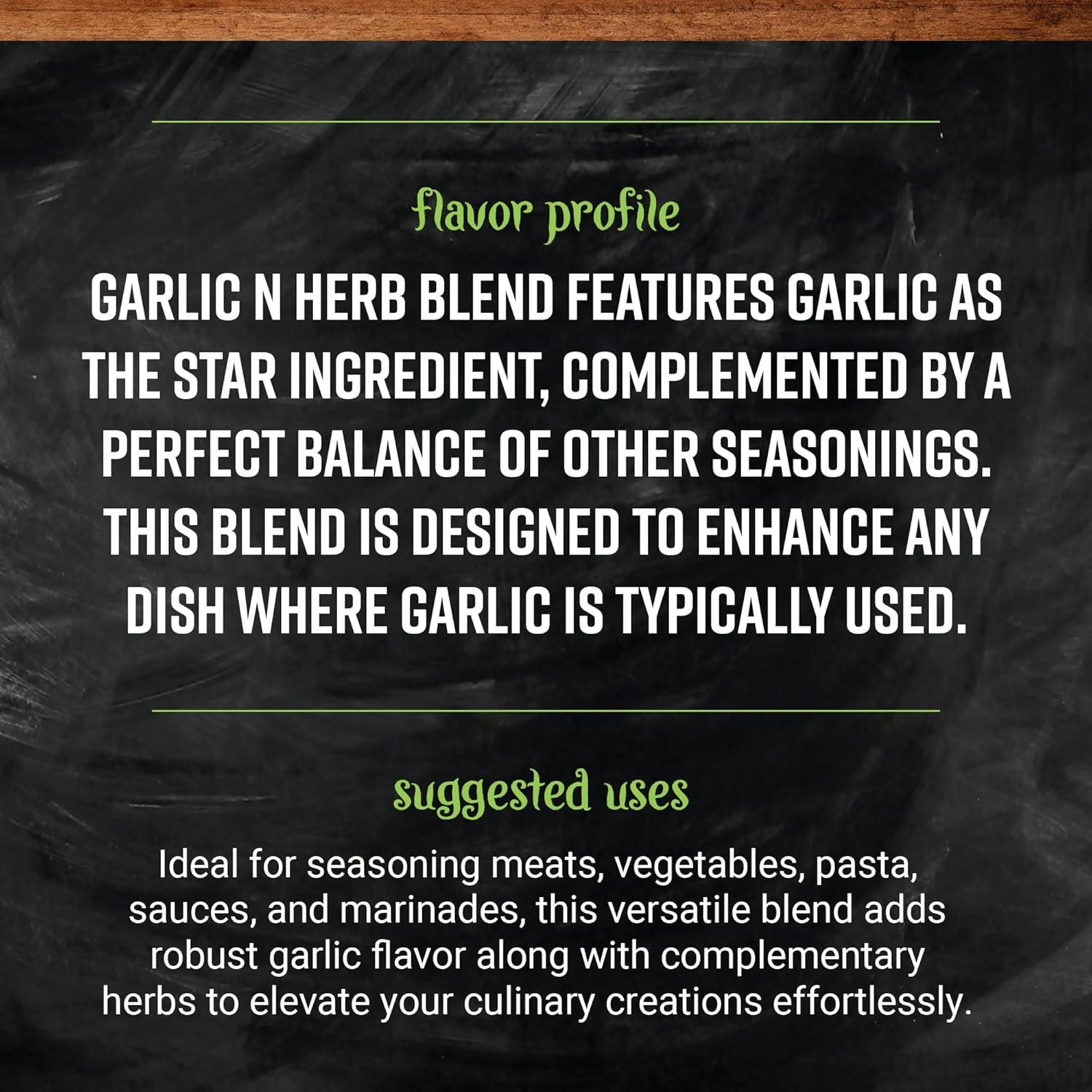 image:imageFrontier Coop Garlic N Herb Seasoning Blend 194 oz Featuring Sesame Seed and Lemon Peel194 Ounce Pack of 1