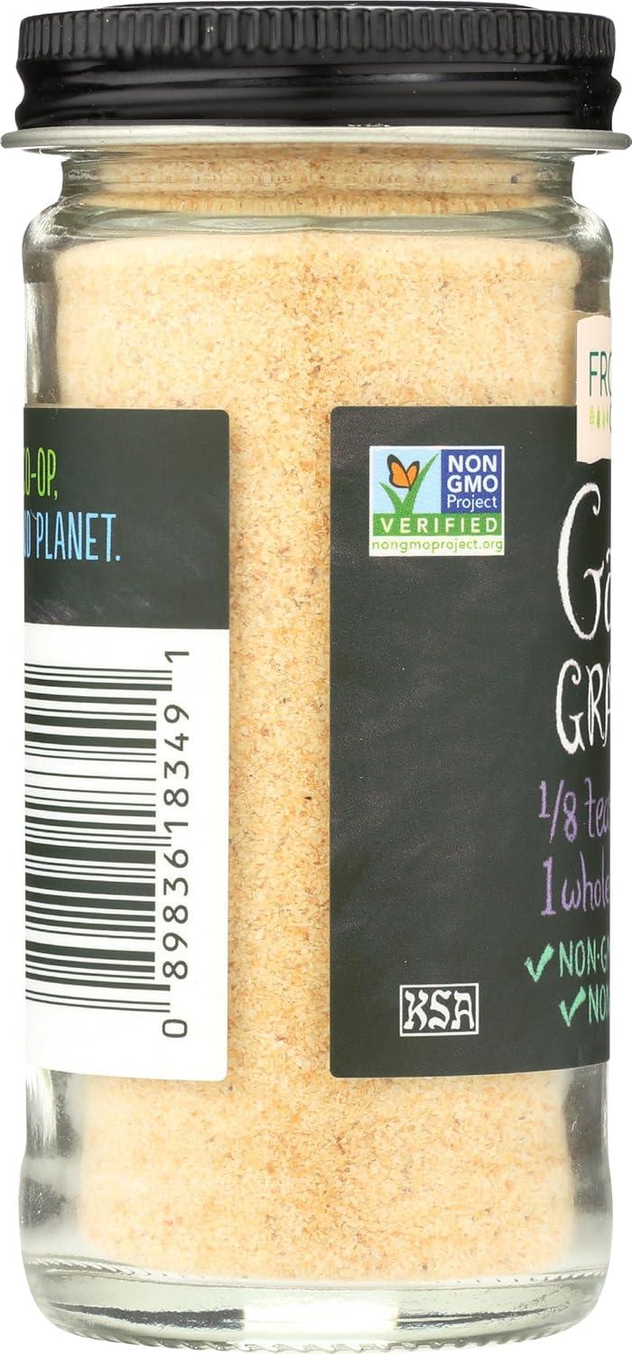 image:imageFrontier Coop Garlic Granules 270 oz Aromatic and Flavorful Kosher Garlic Great for Savory Dishes27 oz Pack of 1