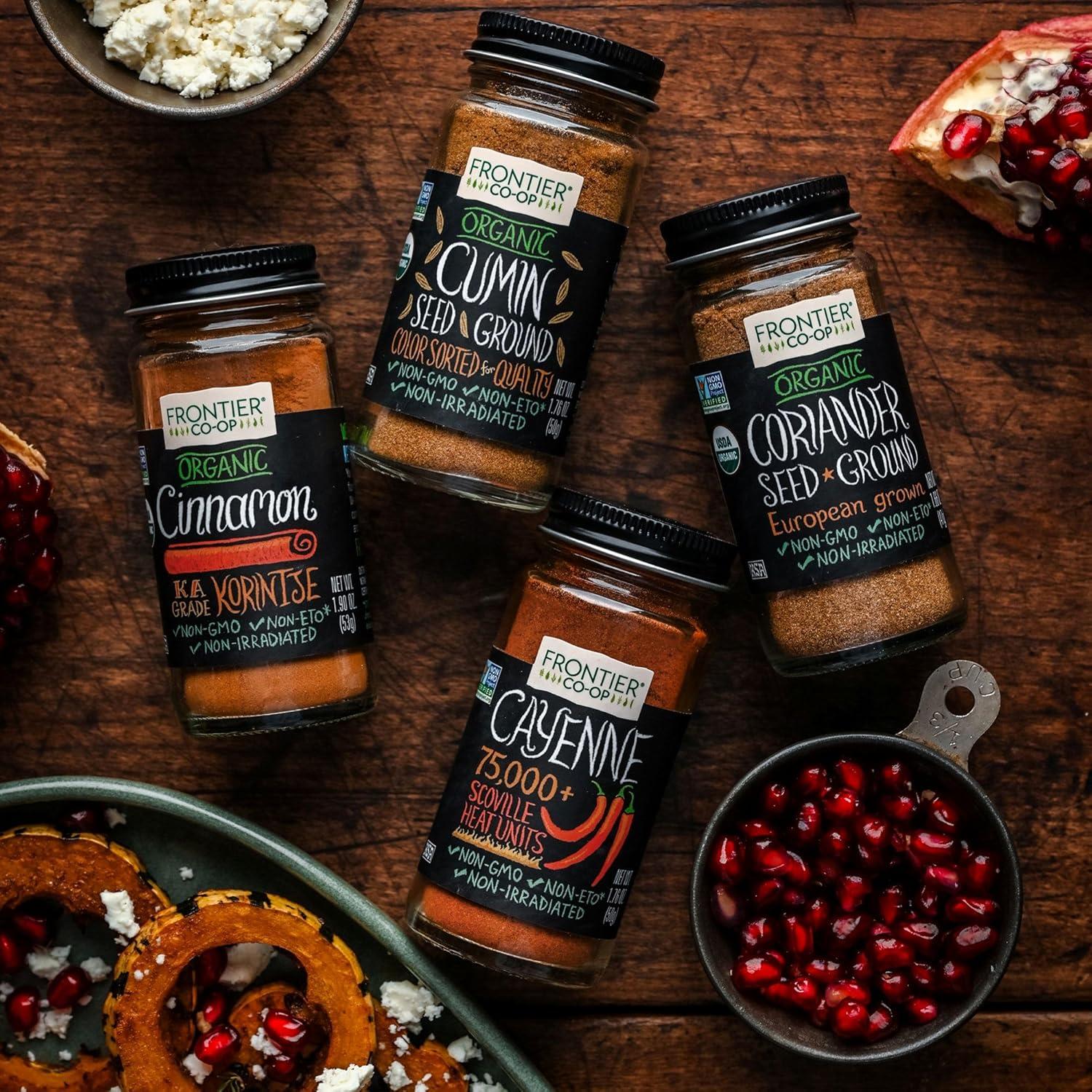 image:imageFrontier Coop Ground Cayenne Extra Spicy 75000 HU Cayenne Powder All Natural Kosher 176 Ounce Pack of 1