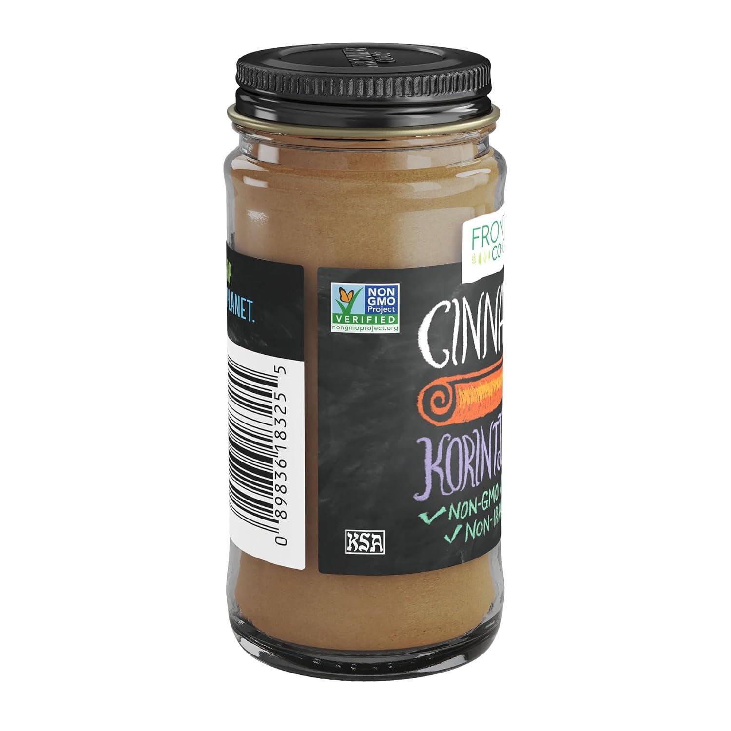 image:imageFrontier Coop Ground Korintje Cinnamon Gourmet Indonesian Cinnamon Kosher 192 Ounce Pack of 1