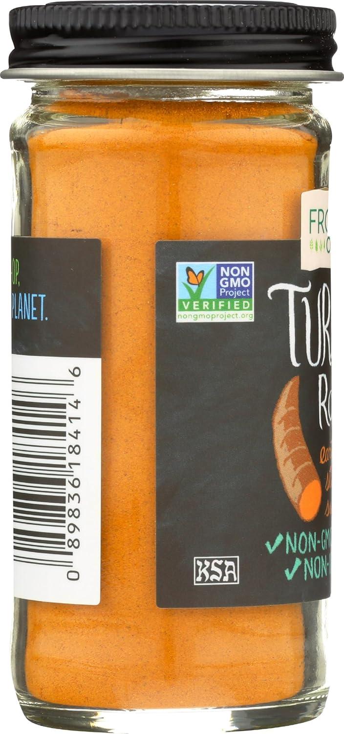 image:imageFrontier Coop Ground Turmeric Root 192 Ounce Bottle Distinct Pungent Aroma Ginger amp PepperLike Flavor Kosher NonGMO192 Ounce Pack of 1