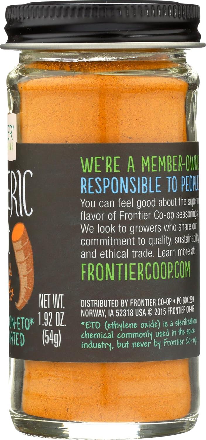 image:imageFrontier Coop Ground Turmeric Root 192 Ounce Bottle Distinct Pungent Aroma Ginger amp PepperLike Flavor Kosher NonGMO192 Ounce Pack of 1