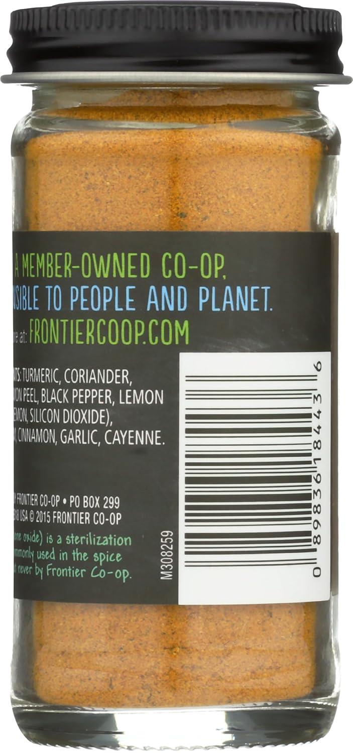 image:imageFrontier Coop Indian Curry Seasoning 187 Ounce Bottle Complex Flavor with Turmeric Coriander and Lemon