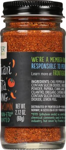 image:imageFrontier Coop Mexican Fiesta Seasoning 212Ounce Jar Chilis Tomato amp Cumin Hint Of Lemon amp Cilantro Salt Free Kosher Non ETO212 Ounce Pack of 2