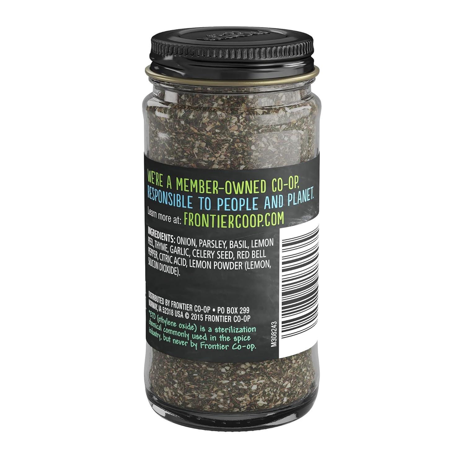 image:imageFrontier Coop Organic Adobo Seasoning Sea Salt with Organic Garlic Onion Black Pepper Oregano Bay Leaf Turmeric 286 Ounce Pack of 1AllPurpose Seasoning