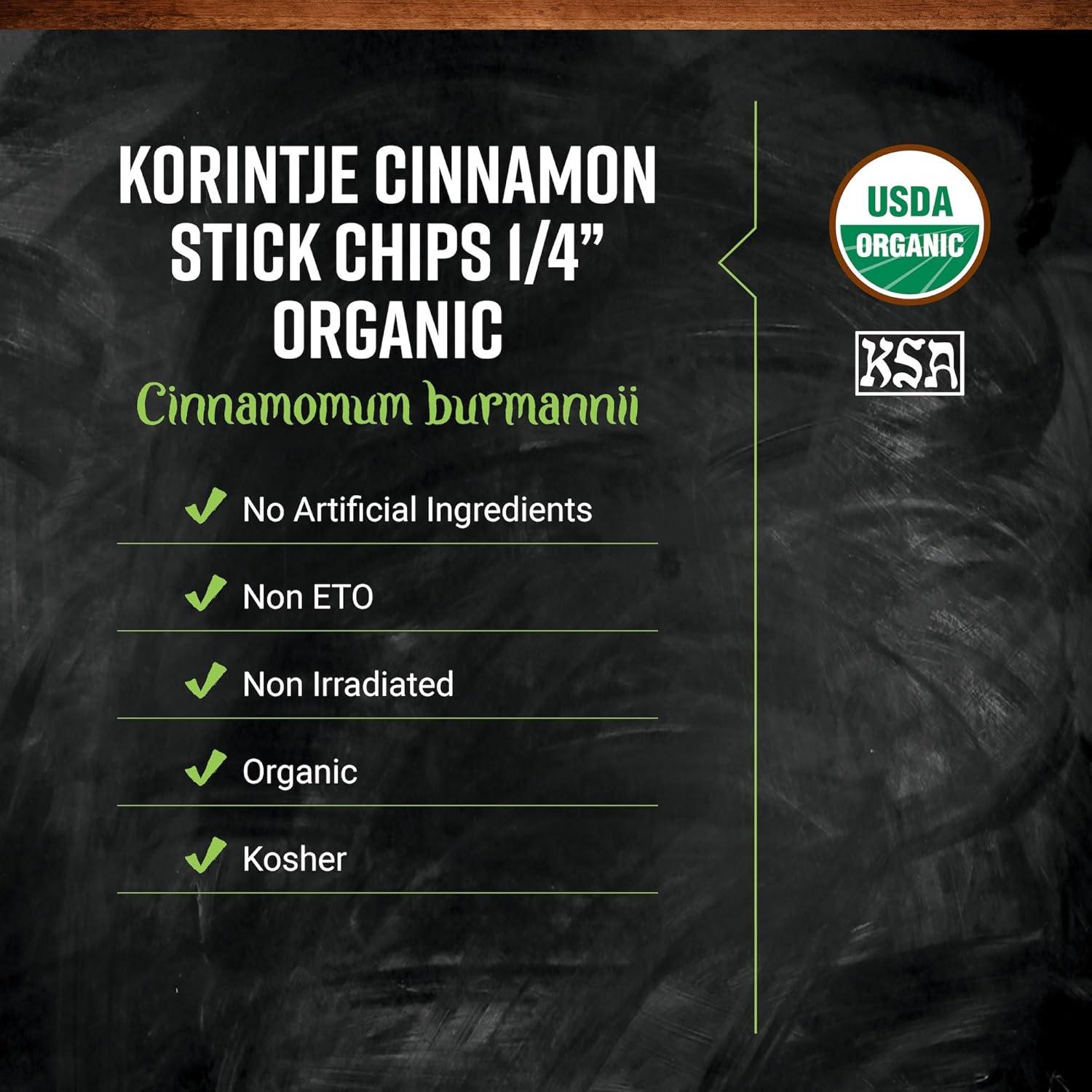 image:imageFrontier Coop Organic Cinnamon Chips 1lb Bulk Indonesian Cinnamon Bark 16 Ounce Pack of 1