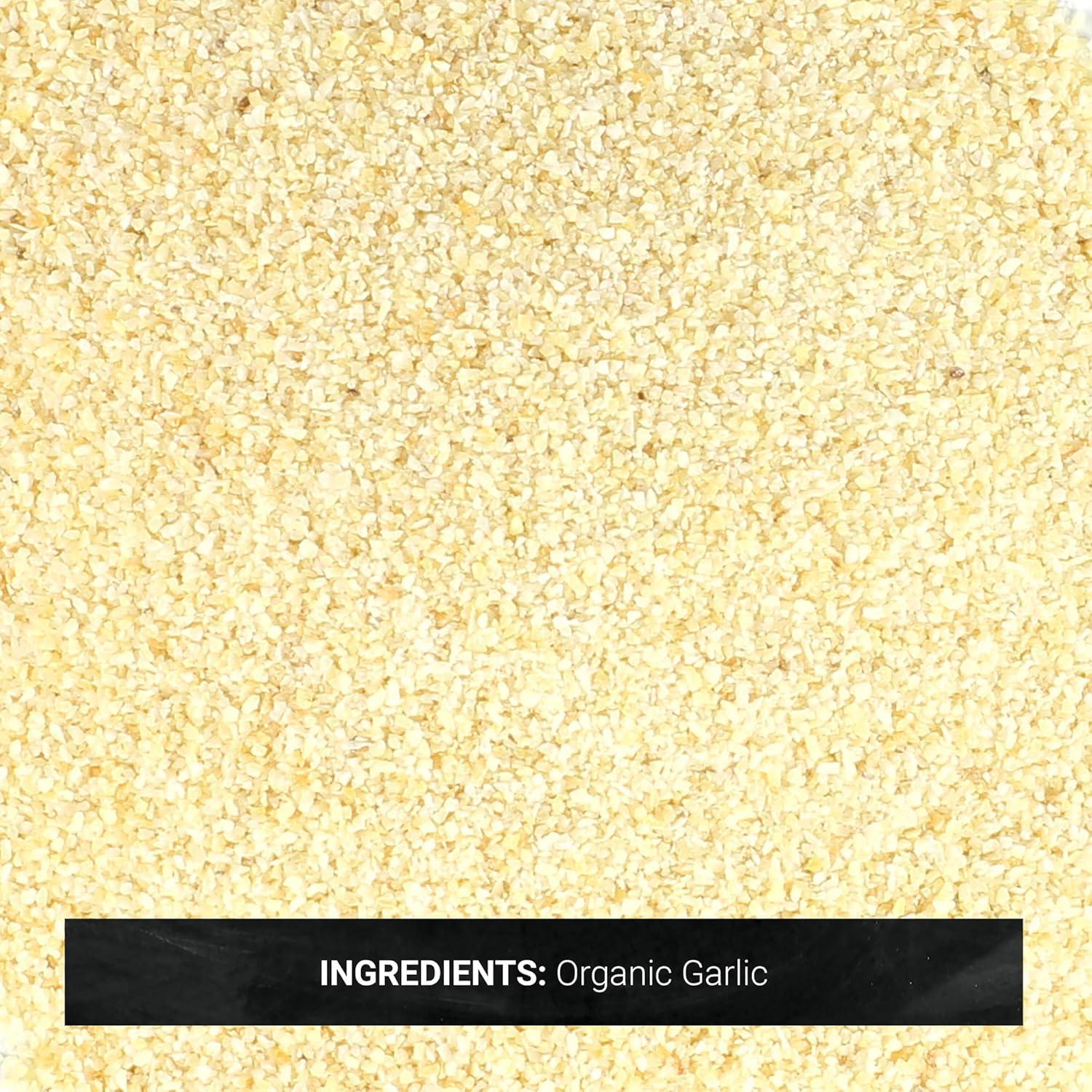 image:imageFrontier Coop Organic Garlic Granules Kosher Bulk Spice Seasoning Jar Refill Restaurant Supply 16 Ounce Pack of 1