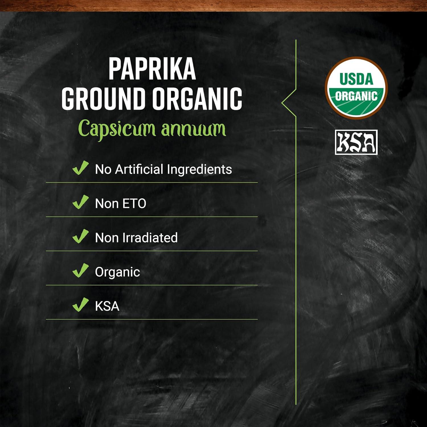 image:imageFrontier Coop Organic Ground Paprika 1lb Bulk Bag Paprika Powder Seasoning Restaurant Supply