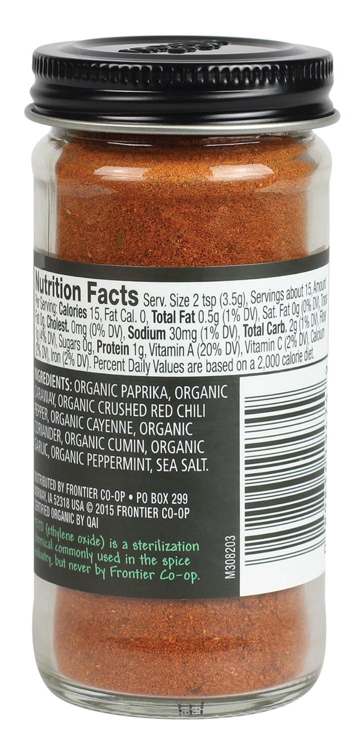 image:imageFrontier Coop Organic Harissa Seasoning 19 Ounce Bottle N African Heat with Chili Peppers Cayenne Paprika amp Coriader19 Ounce Pack of 2