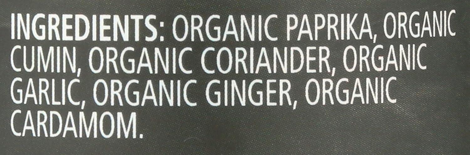 image:imageFrontier Coop Organic Tandoori Masala Seasoning Paprika Cumin Coriander Garlic Ginger Cardamom Spice Blend 18 Ounce Pack of 1