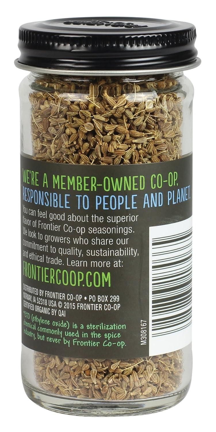 image:imageFrontier Coop Organic Whole Anise Seed 150Ounce Jar Adds LicoriceLike Flavor to Desserts Stews Bread Tea Kosher15 Ounce Pack of 2