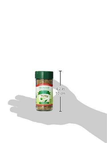 image:imageFrontier Coop Organic Whole Anise Seed 150Ounce Jar Adds LicoriceLike Flavor to Desserts Stews Bread Tea Kosher15 Ounce Pack of 2