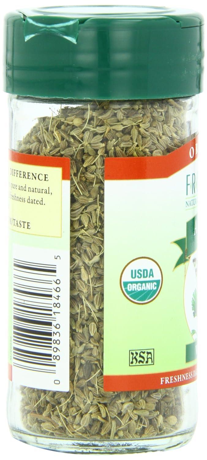 image:imageFrontier Coop Organic Whole Anise Seed 150Ounce Jar Adds LicoriceLike Flavor to Desserts Stews Bread Tea Kosher15 Ounce Pack of 2