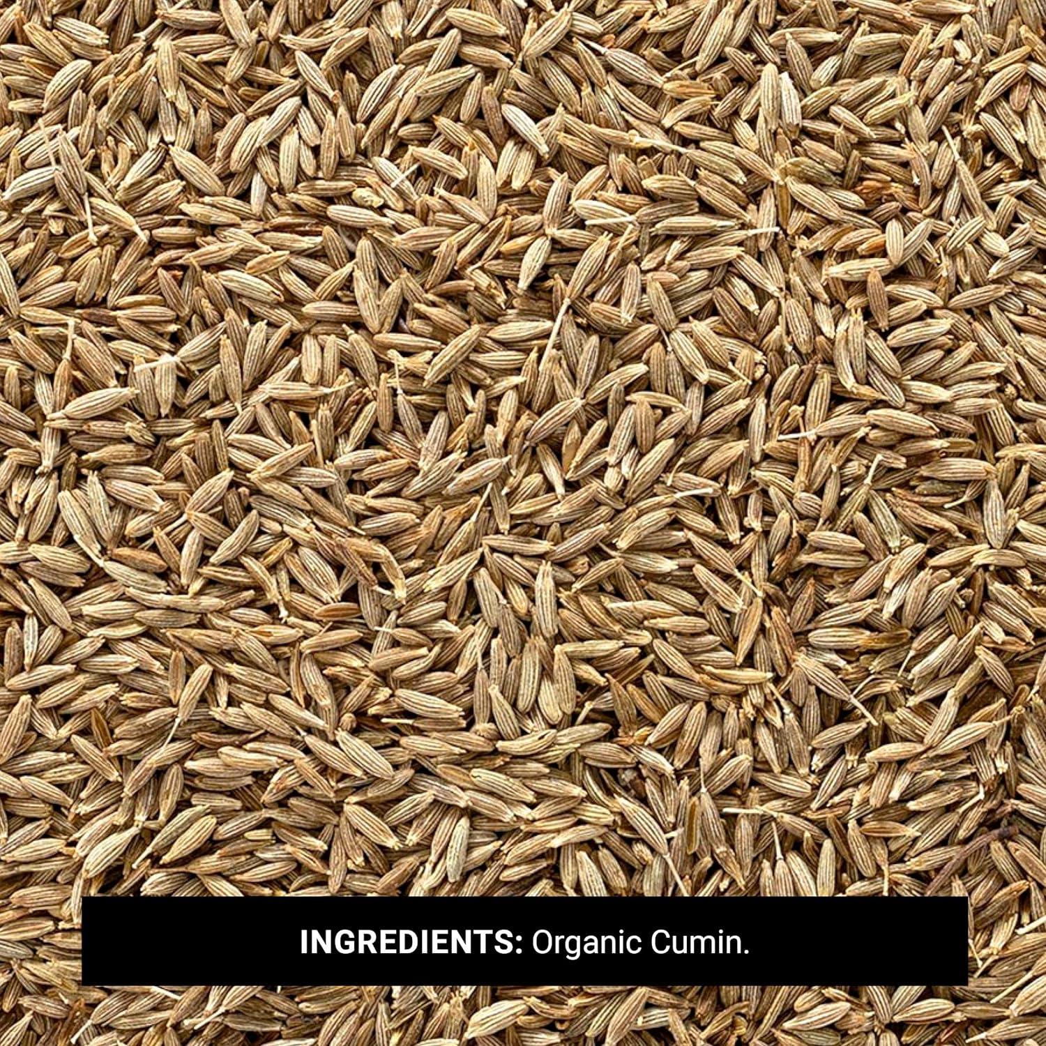 image:imageFrontier Coop Organic Whole Cumin Seed 168 Ounce Bottle Rich Warm Complex Earthy Spice Flavor KosherCumin