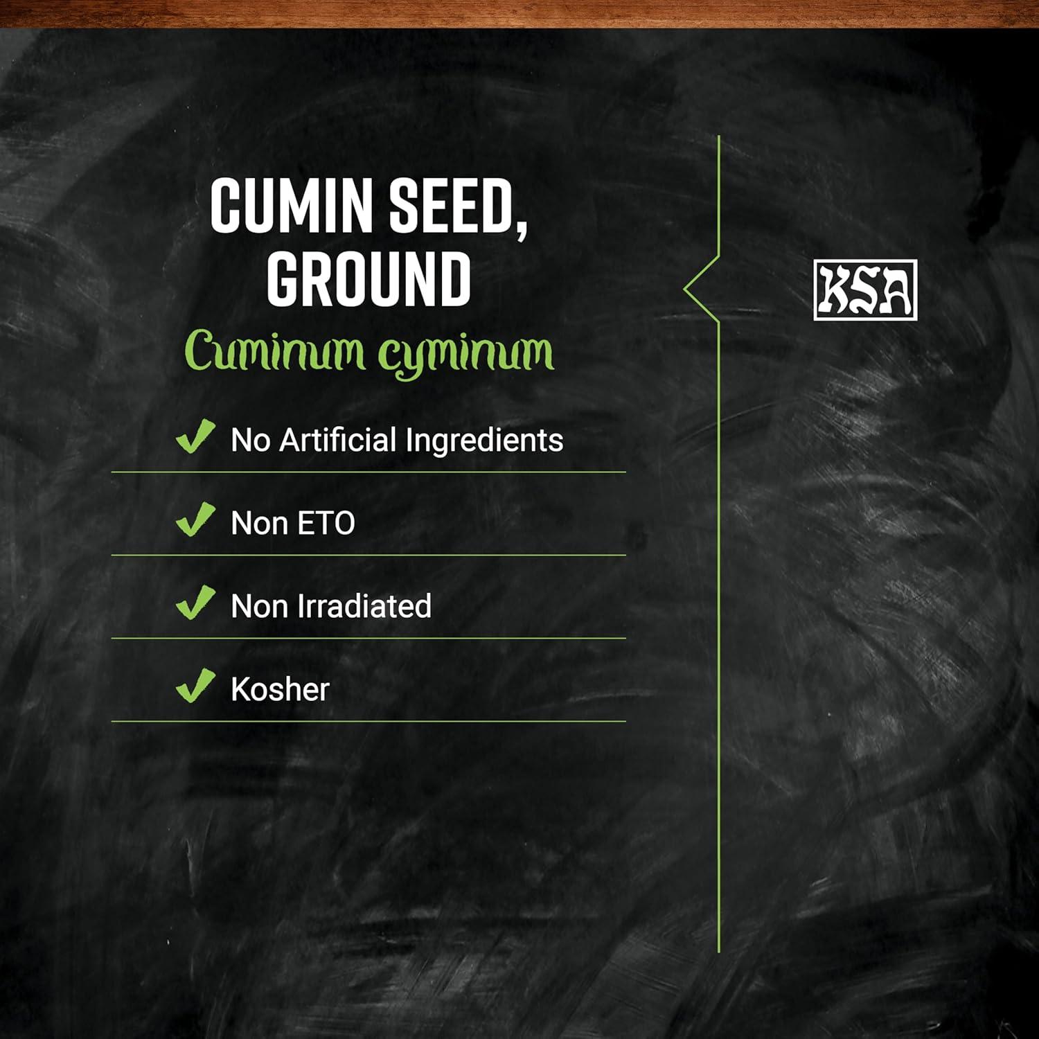 image:imageFrontier Coop Organic Whole Cumin Seed 168 Ounce Bottle Rich Warm Complex Earthy Spice Flavor KosherGround Cumin