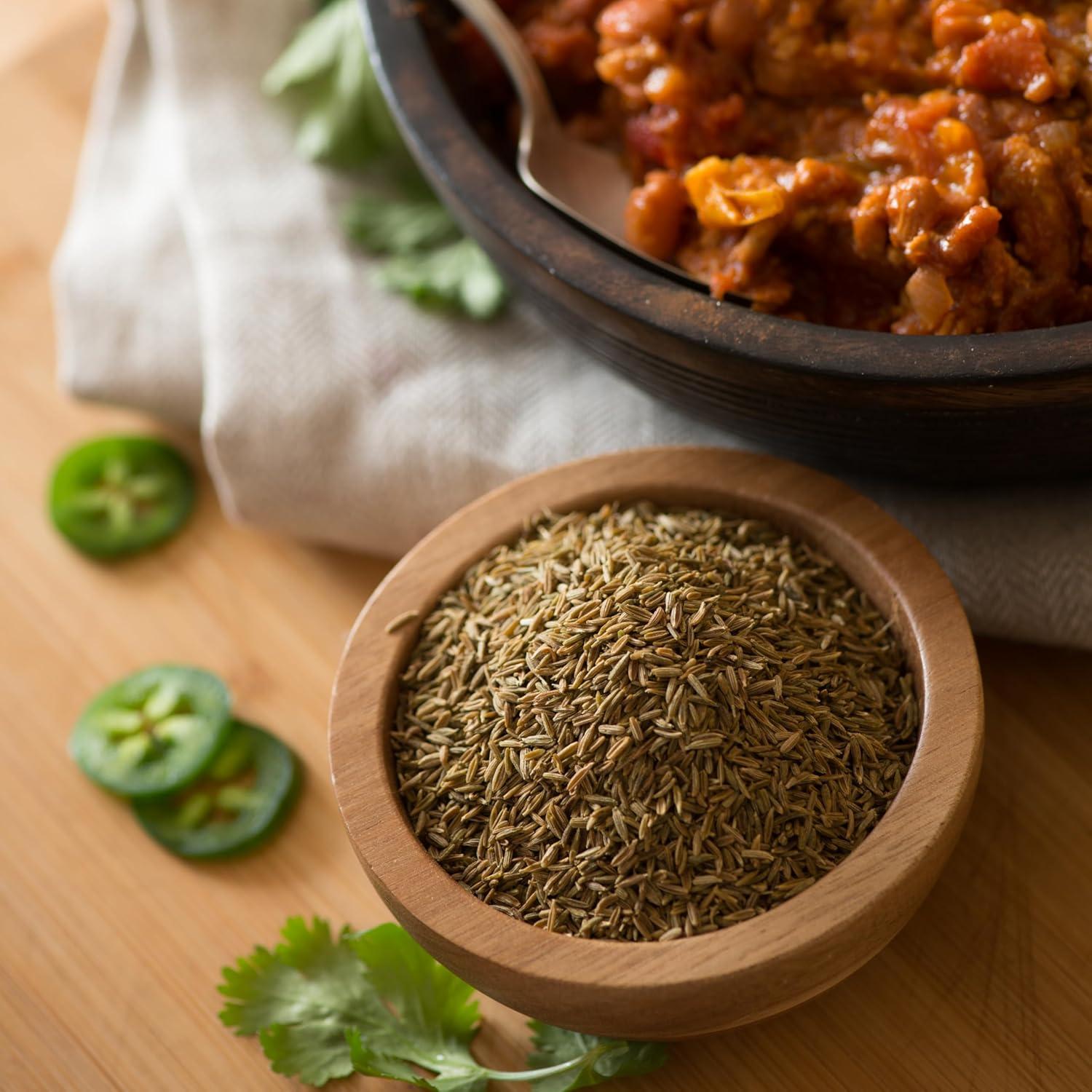 image:imageFrontier Coop Organic Whole Cumin Seed 168 Ounce Bottle Rich Warm Complex Earthy Spice Flavor KosherWhole Cumin Seed