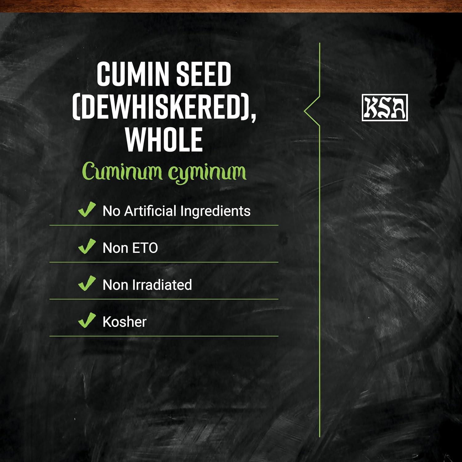image:imageFrontier Coop Organic Whole Cumin Seed 168 Ounce Bottle Rich Warm Complex Earthy Spice Flavor KosherWhole Cumin Seed