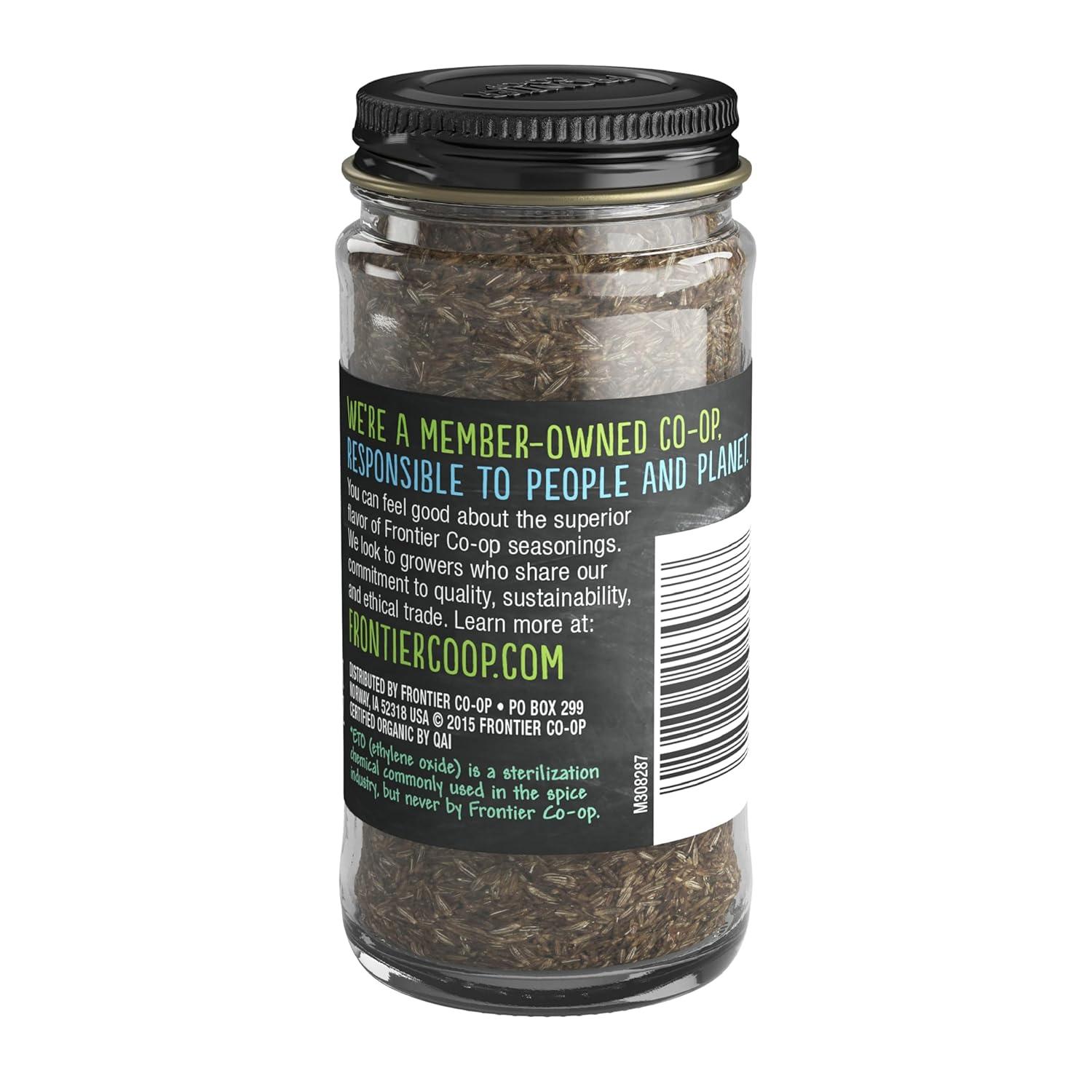 image:imageFrontier Coop Organic Whole Cumin Seed 168 Ounce Bottle Rich Warm Complex Earthy Spice Flavor KosherWhole Cumin Seed Organic
