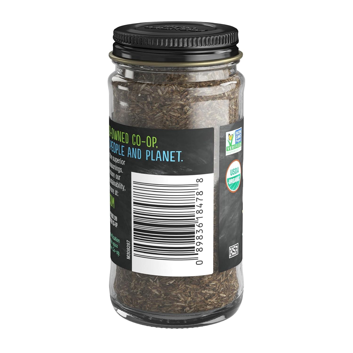 image:imageFrontier Coop Organic Whole Cumin Seed 168 Ounce Bottle Rich Warm Complex Earthy Spice Flavor KosherWhole Cumin Seed Organic