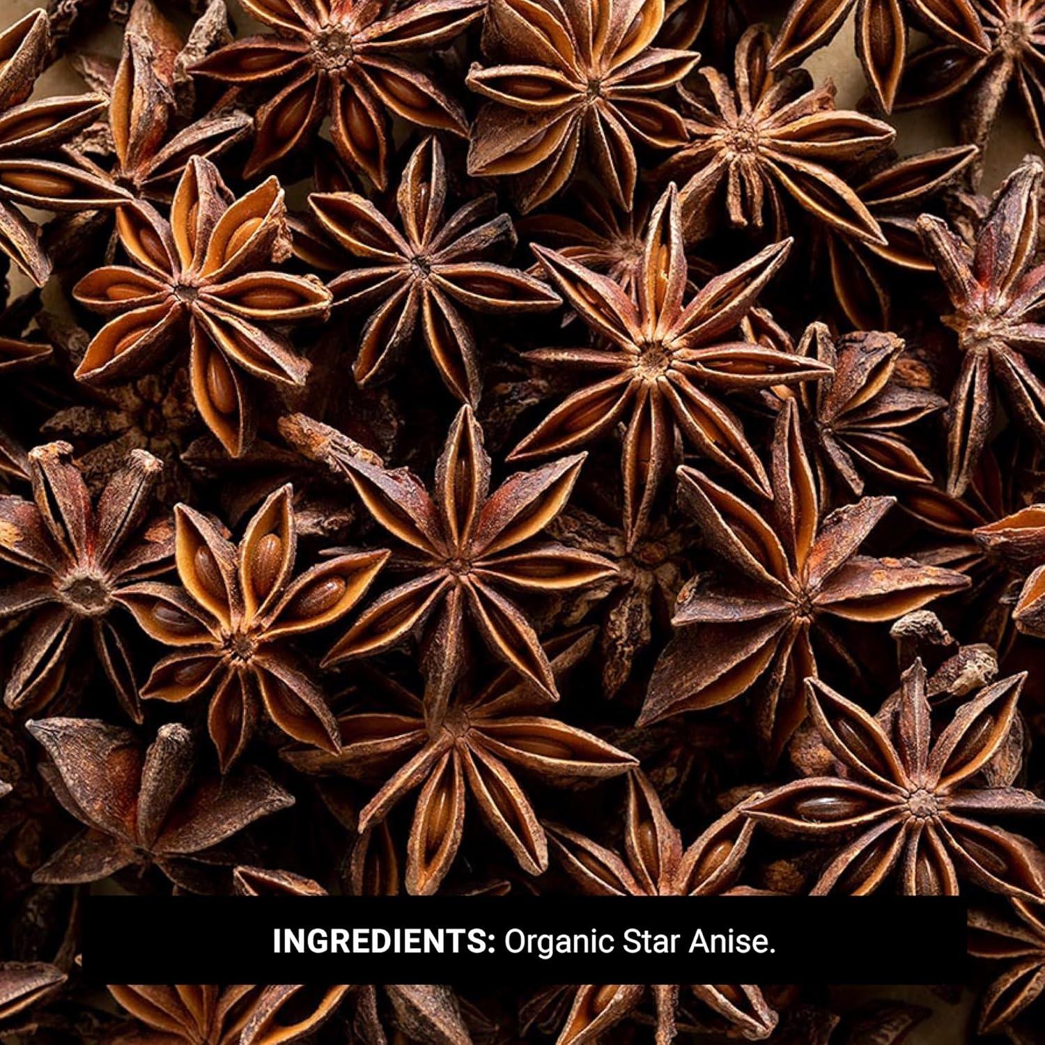 image:imageFrontier Coop Organic Whole Star Anise 1lb Dried Whole Star Anise PodsWhole Select Star Anise Organic