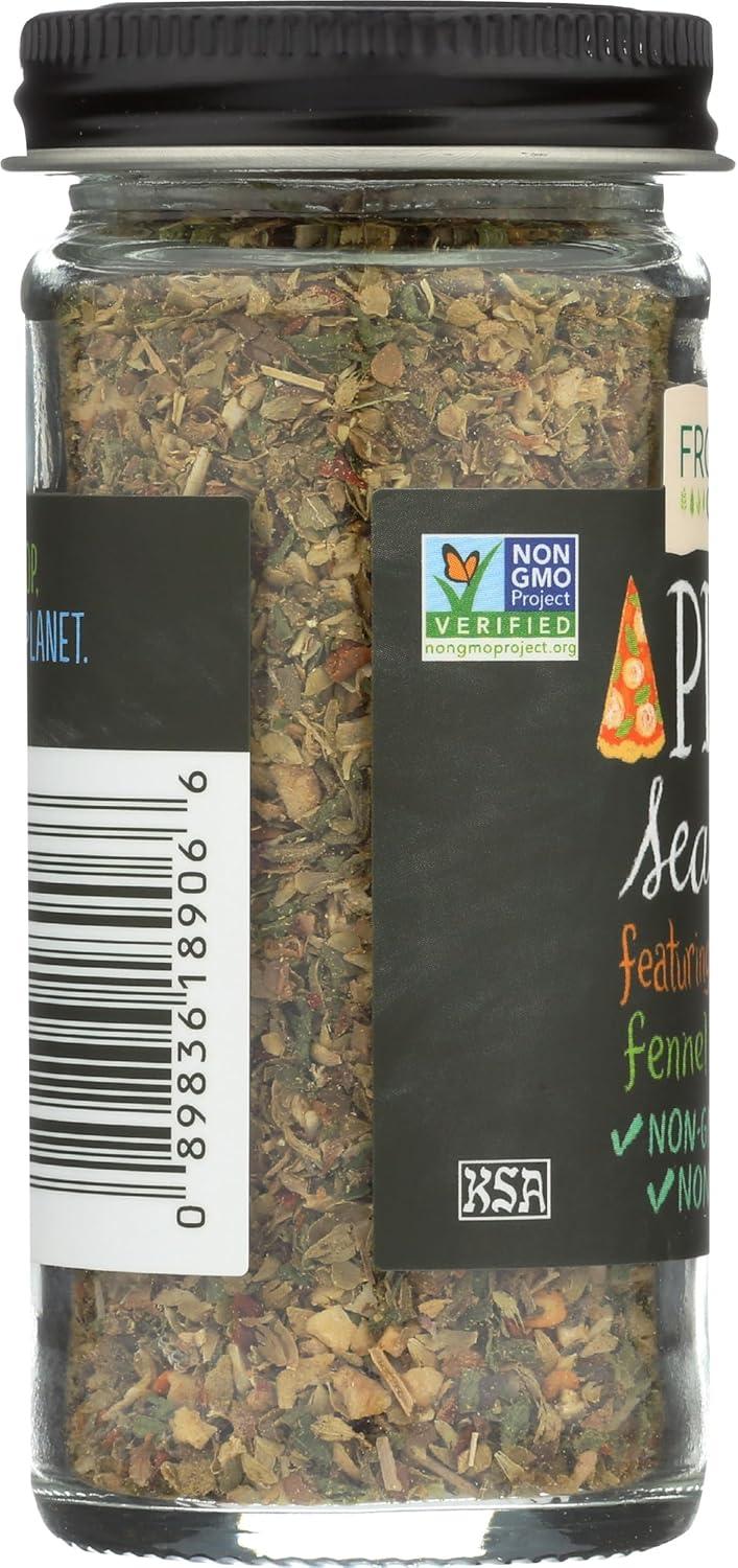 image:imageFrontier Coop Pizza Seasoning 104Ounce Jar Featuring Bell Pepper Fennel Seed amp Oregano Great on Pasta and Salads104 Ounce Pack of 1