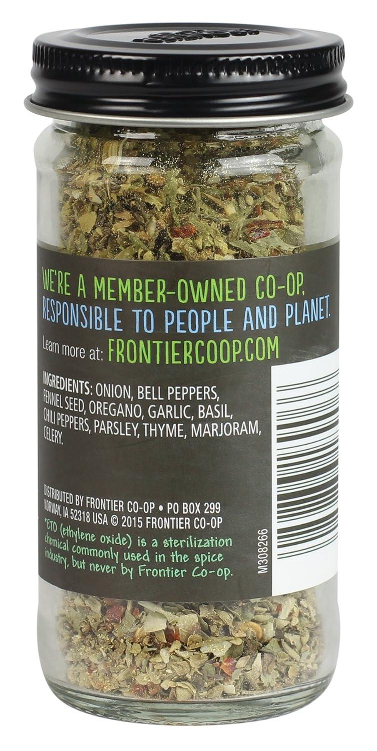 image:imageFrontier Coop Pizza Seasoning 104Ounce Jar Featuring Bell Pepper Fennel Seed amp Oregano Great on Pasta and Salads104 Ounce Pack of 2