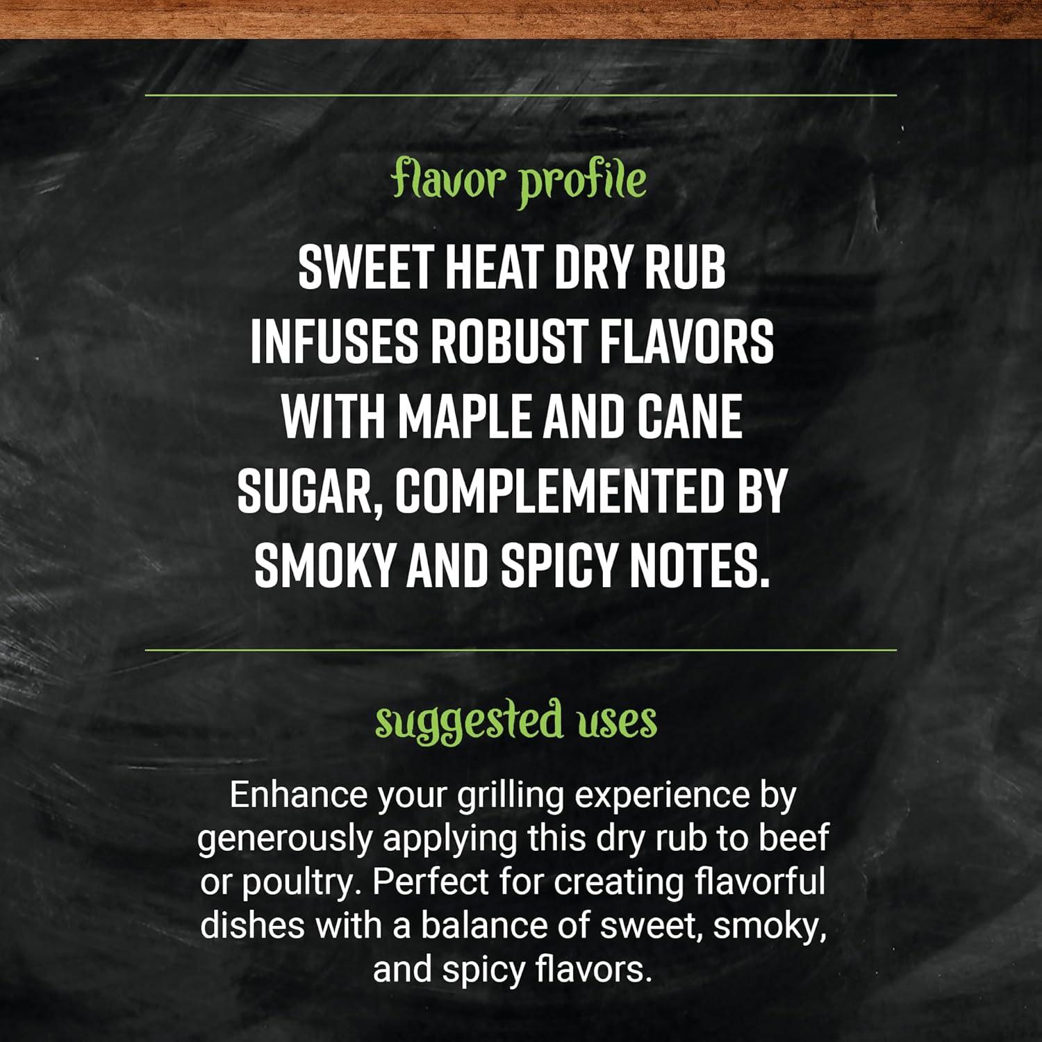 image:imageFrontier Coop Sweet Heat Dry Rub Seasoning 607 oz Dry Rub for Wings Beef or PoultrySweet Heat Dry Rub