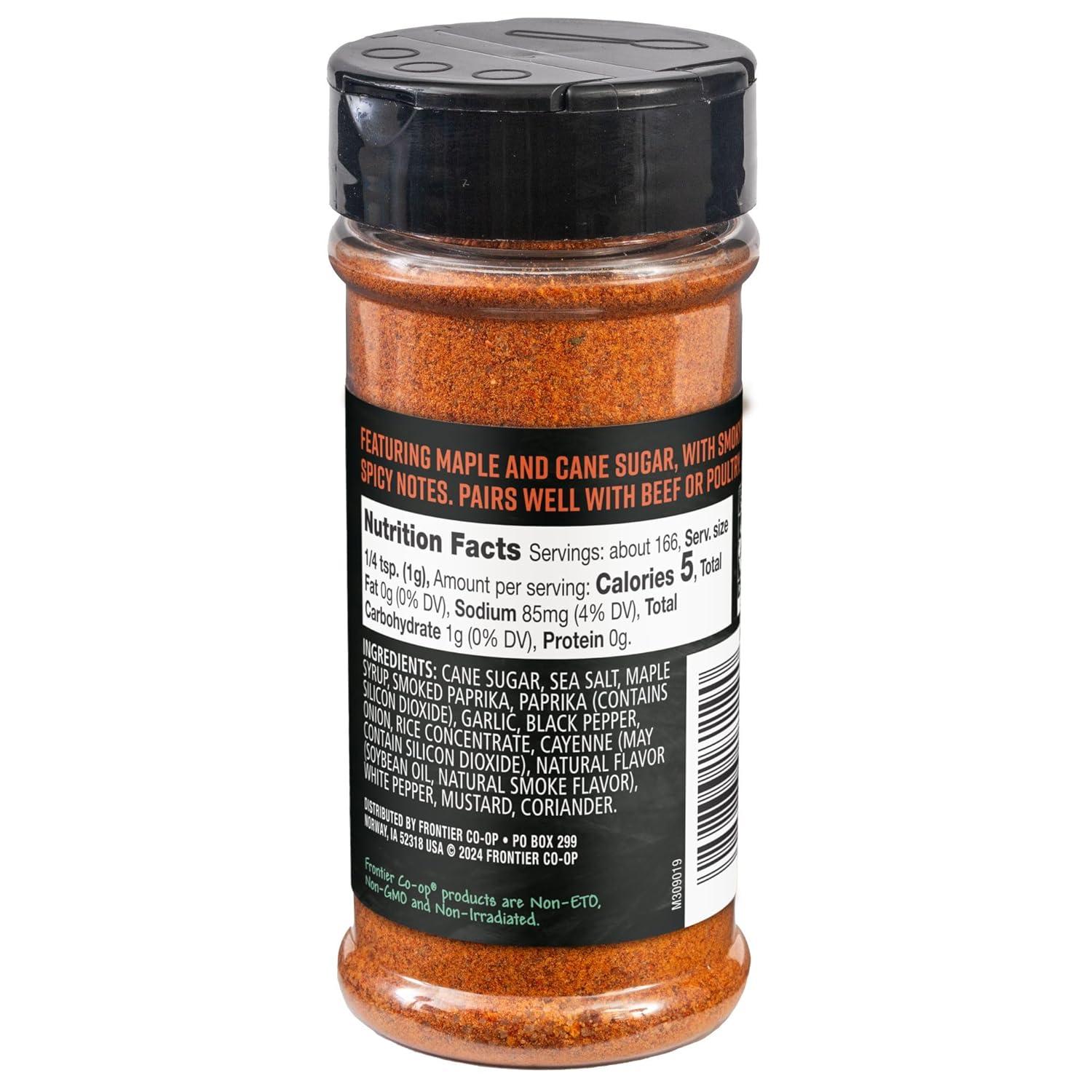image:imageFrontier Coop Sweet Heat Dry Rub Seasoning 607 oz Dry Rub for Wings Beef or PoultrySweet Heat Dry Rub