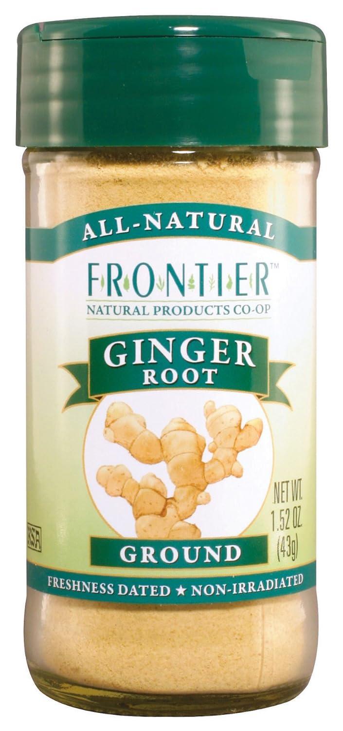 image:imageFrontier Ginger Root Ground 152Ounce Bottle152 Ounce Pack of 3