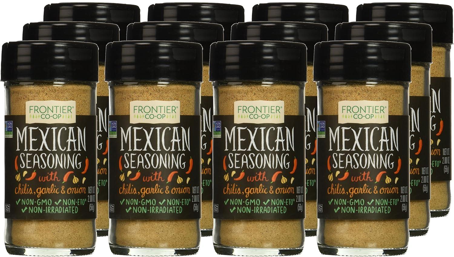 image:imageFrontier Seasoning Blends Saltfree Mexican Seasoning 2 Ounce Pack of 12