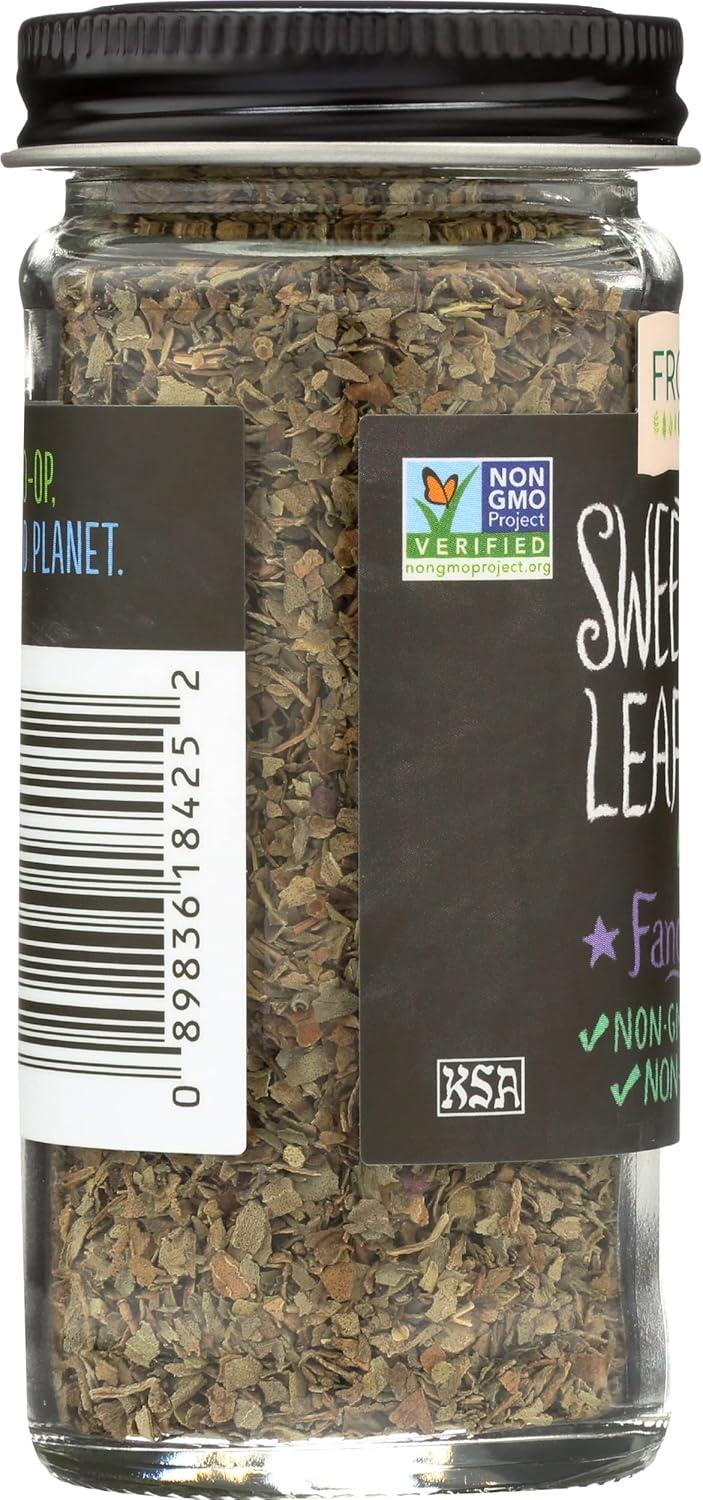 image:imageFrontier Sweet Basil Leaf 048 Ounce Bottle Cut amp Sifted Warm Mild Flavor is Great with Vegetables Dressings Soup amp More048 Ounce Pack of 1