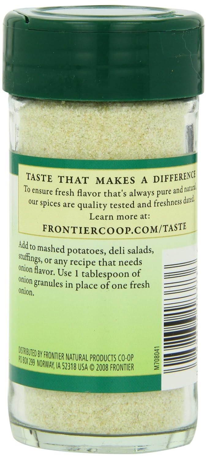 image:imageSimply Organic Frontier Natural Products Onion White Granules 240Ounce229 Ounce Pack of 1