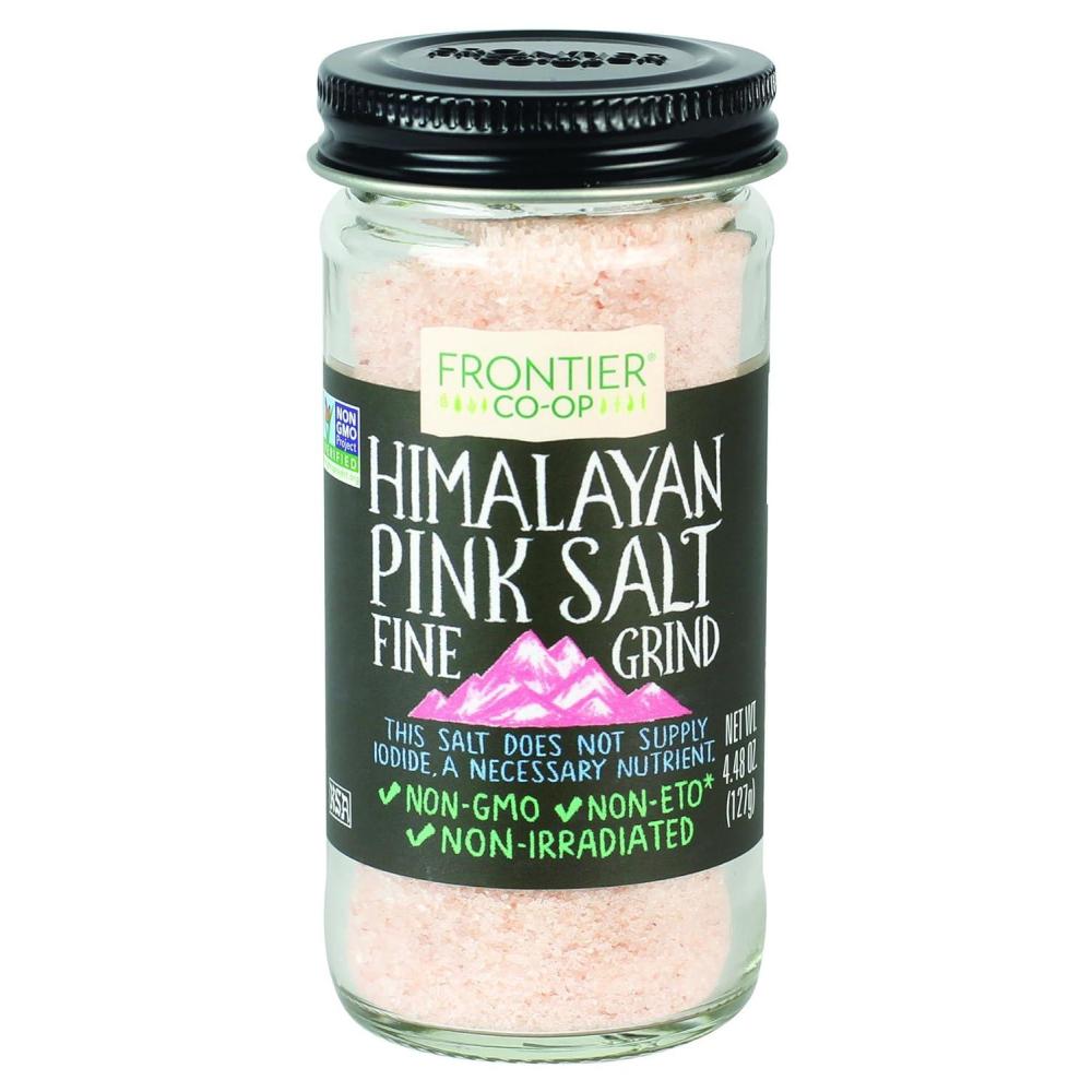 image:imageFrontier Coop Fine Ground Himalayan Pink Salt 448 Ounce Bottle HandMined Kosher Non Irradiated Non ETO