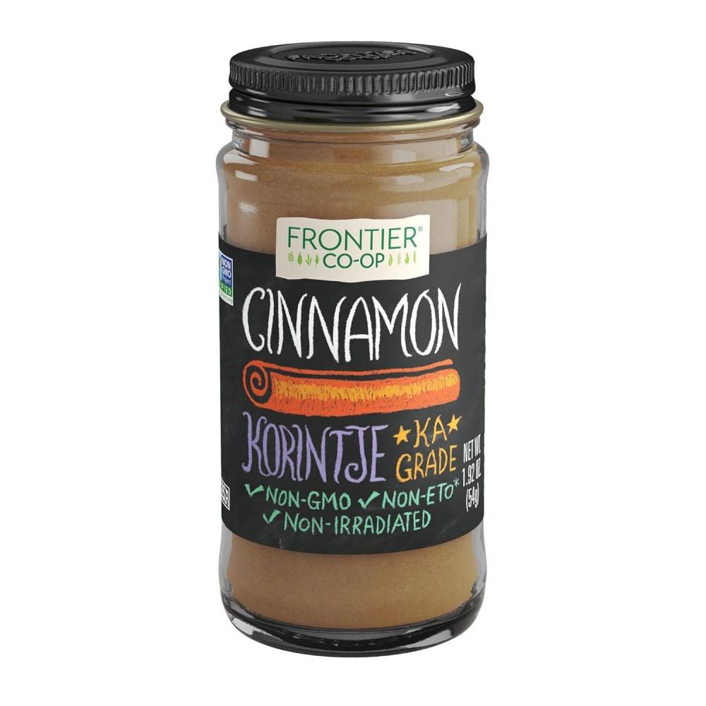 image:imageFrontier Coop Ground Korintje Cinnamon Gourmet Indonesian Cinnamon Kosher 192 Ounce Pack of 1