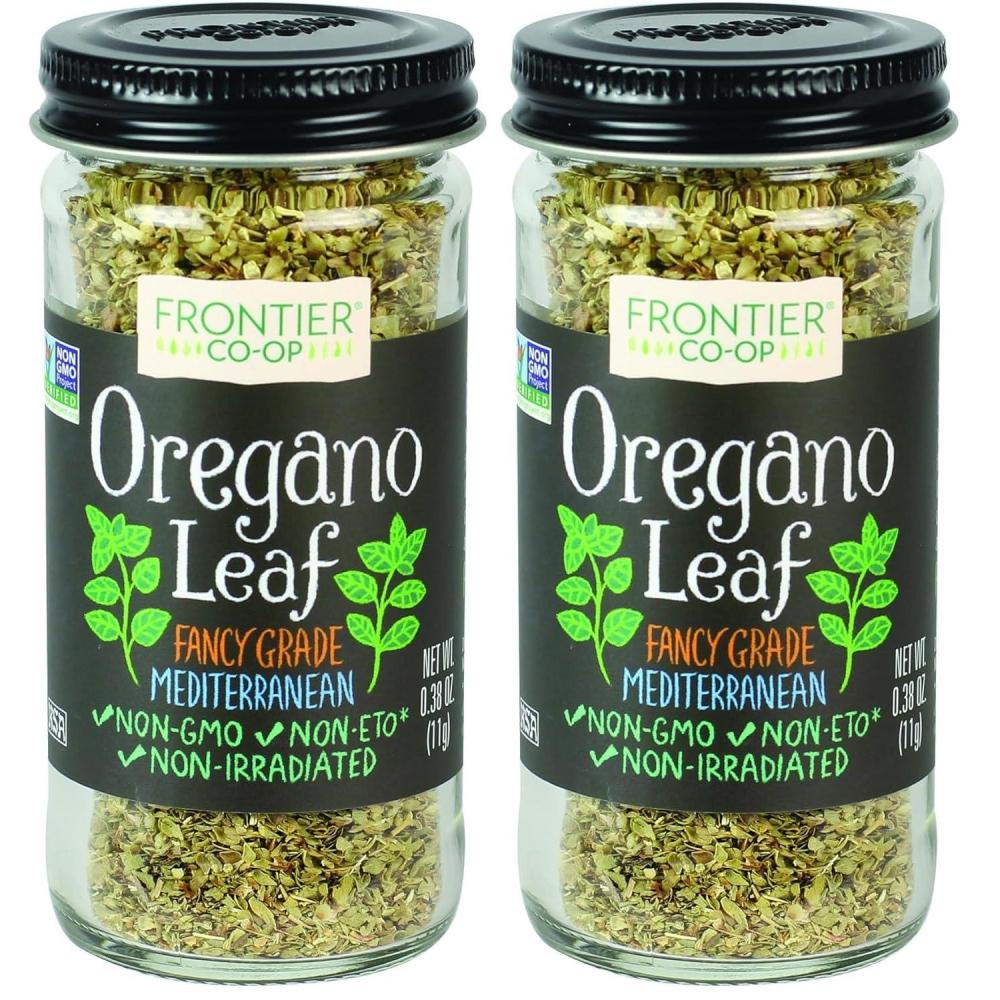 image:imageFrontier Coop Oregano Leaf 038 Ounce Jar Great On Pizza Italian amp Mexican Fare Kosher038 oz Pack of 2
