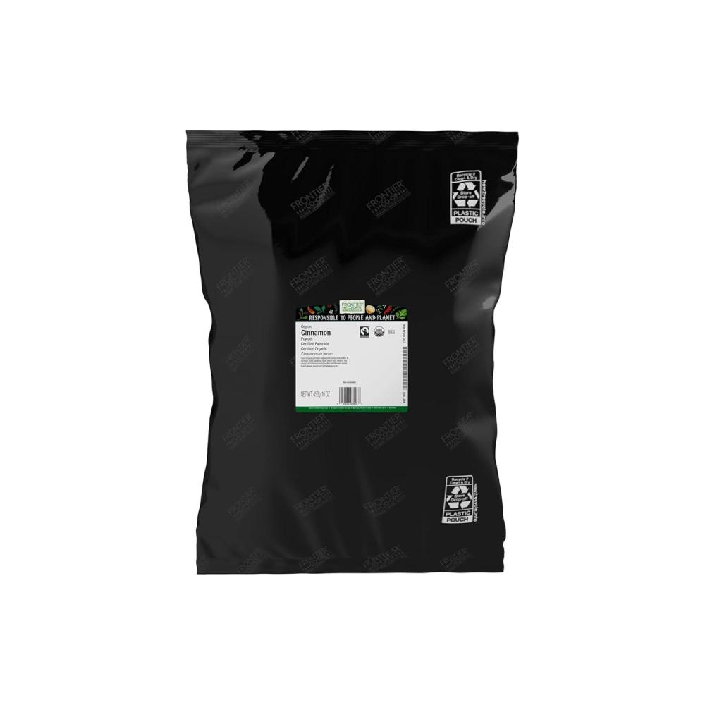 image:imageFrontier Coop Organic Ceylon Cinnamon Ground Fairtrade Certified 16 Oz Bulk Bag True Cinnamon for Scones Donuts and Baked Goods