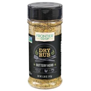 image:imageFrontier Coop Buttery Herb Dry Rub Seasoning 536 oz  Dry Rub for Wings Poultry or Shrimp