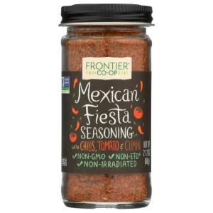 image:imageFrontier Coop Mexican Fiesta Seasoning 212Ounce Jar Chilis Tomato amp Cumin Hint Of Lemon amp Cilantro Salt Free Kosher Non ETO212 Ounce Pack of 1