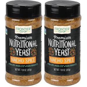 image:imageFrontier Coop Nacho Spice Nutritional Yeast Blend with Vitamin B12 730 oz  For Popcorn Snacks Pasta and Soup73 Ounce Pack of 2