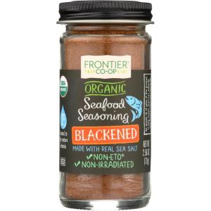 image:imageFrontier Coop Organic Blackened Seafood Seasoning 25 Ounce Bottle Savory Blend for Fish Seafood Sauces ChowdersBlackened Seafood Seasoning Organic