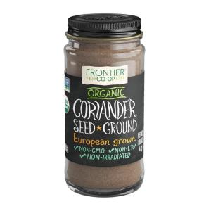 image:imageFrontier Coop Organic Ground Coriander Seed 166 Ounce Bottle Rich Bright Aroma Slight Citrus Undertones