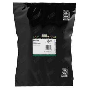 image:imageFrontier Coop Organic Ground Paprika 1lb Bulk Bag  Paprika Powder Seasoning  Restaurant Supply