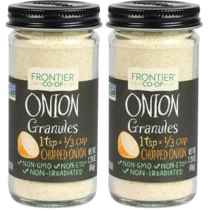 image:imageSimply Organic Frontier Natural Products Onion White Granules 240Ounce229 Ounce Pack of 2