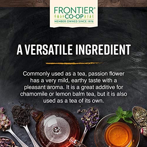 image:imageFrontier Coop Passion Flower Herb Cut and Sifted Kosher 16 Ounce Pack of 1