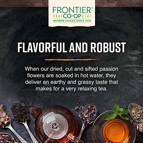 image:imageFrontier Coop Passion Flower Herb Cut and Sifted Kosher 16 Ounce Pack of 1